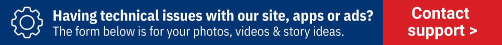 Having technical issues with our site, apps or ads? Contact support